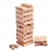 54 Pieces Log-coloured Digital Children's Stacked Building Blocks Wooden Tumbling Tower Game Family Garden Games Toy