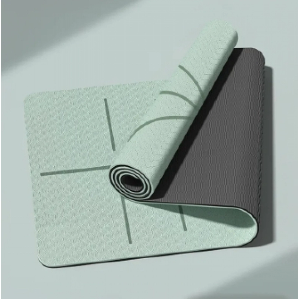 Yoga Mat Non Slip, Eco Friendly Fitness Exercise Mat with Carrying Strap,Pro Yoga Mats for Women,Workout Mats for Home, Pilates